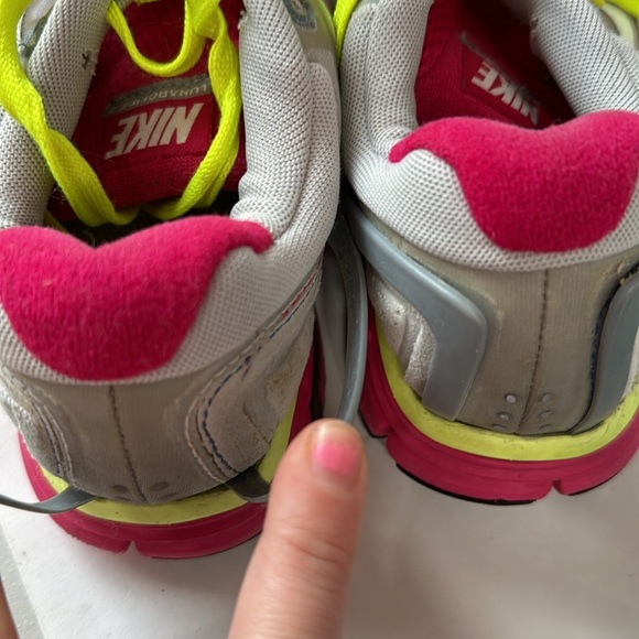 Nike lunar glide 2 gray and pink womens 6.5 tennis shoes sneakers - Picture 11 of 11